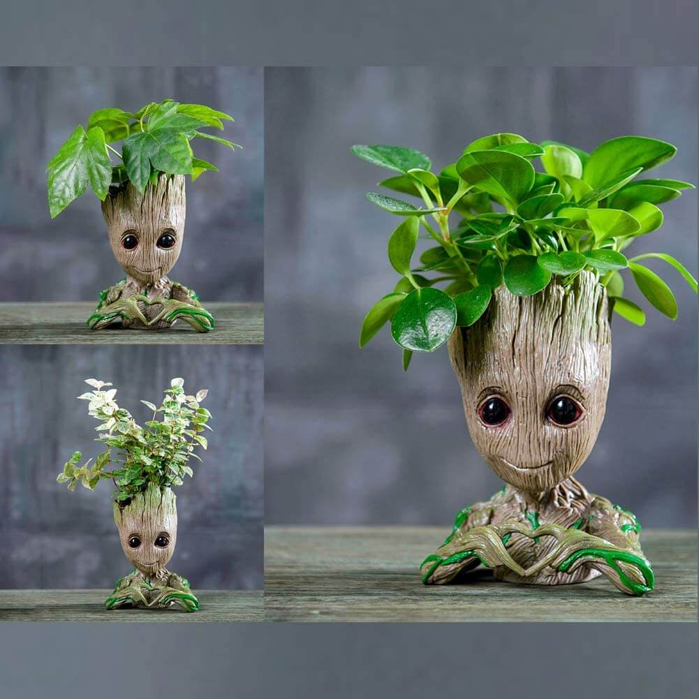 Baby Groot Succulent Planter